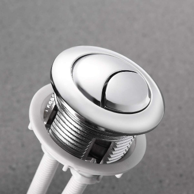 Picture of Dual Flush Toilet Kit Top Push Button, Toilet Push Button Replacement, Toilet Accessory Parts Repair Supply, Plastic, 38mm/ 1. 5in
