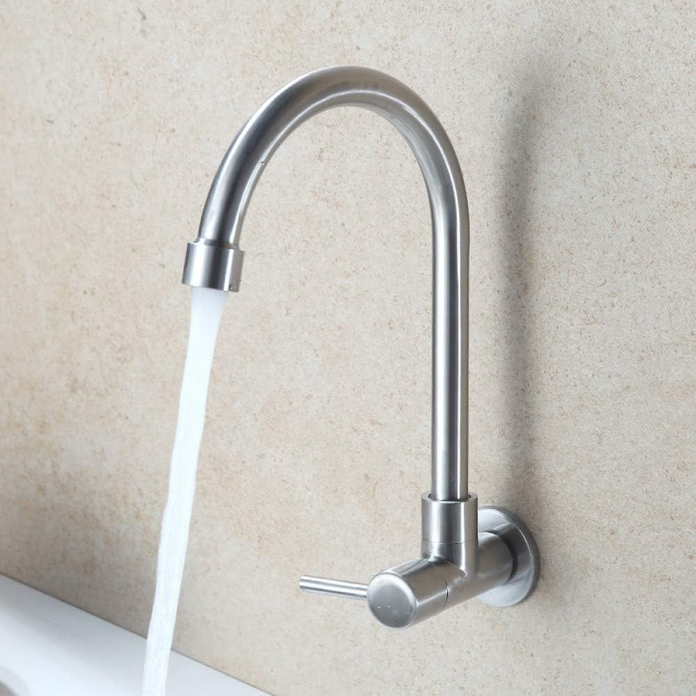 Picture of Wall Mounted SS Moving Sink Cock for Kitchen