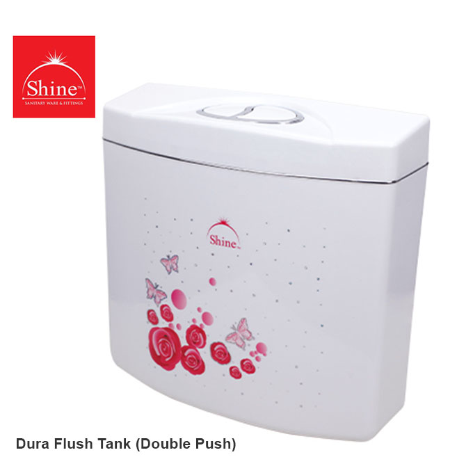 Picture of RFL-Shine Dura Flush Tank (Double Push) White