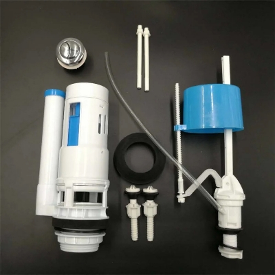 Picture of Toilet Flush Tank Fill Valve/ Valve cock For Water Drain Flush Dual Button Kits [Replacement]