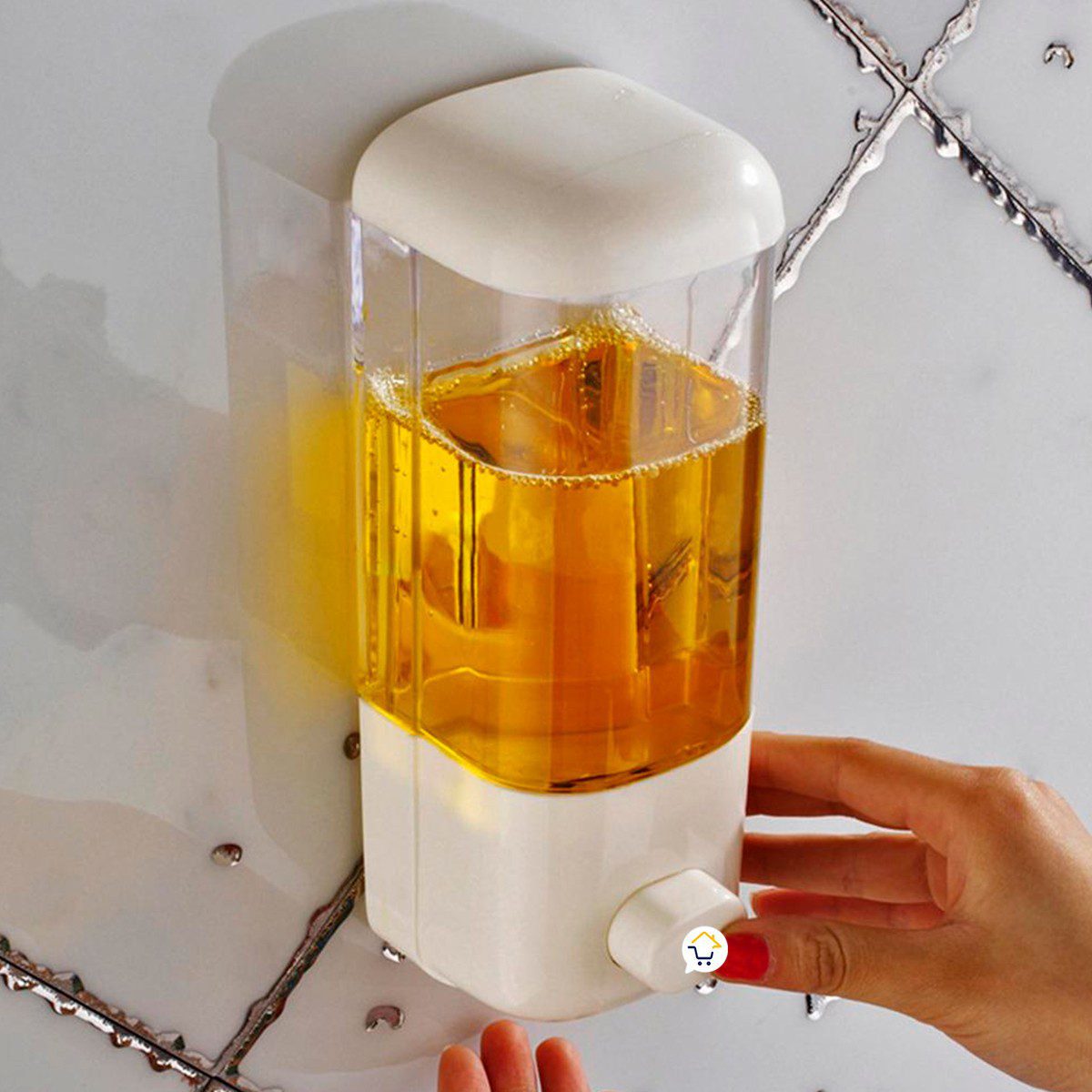 Picture of ATC Senitaryware- Soap Dispenser Shampoo Dispenser [380ml; White]