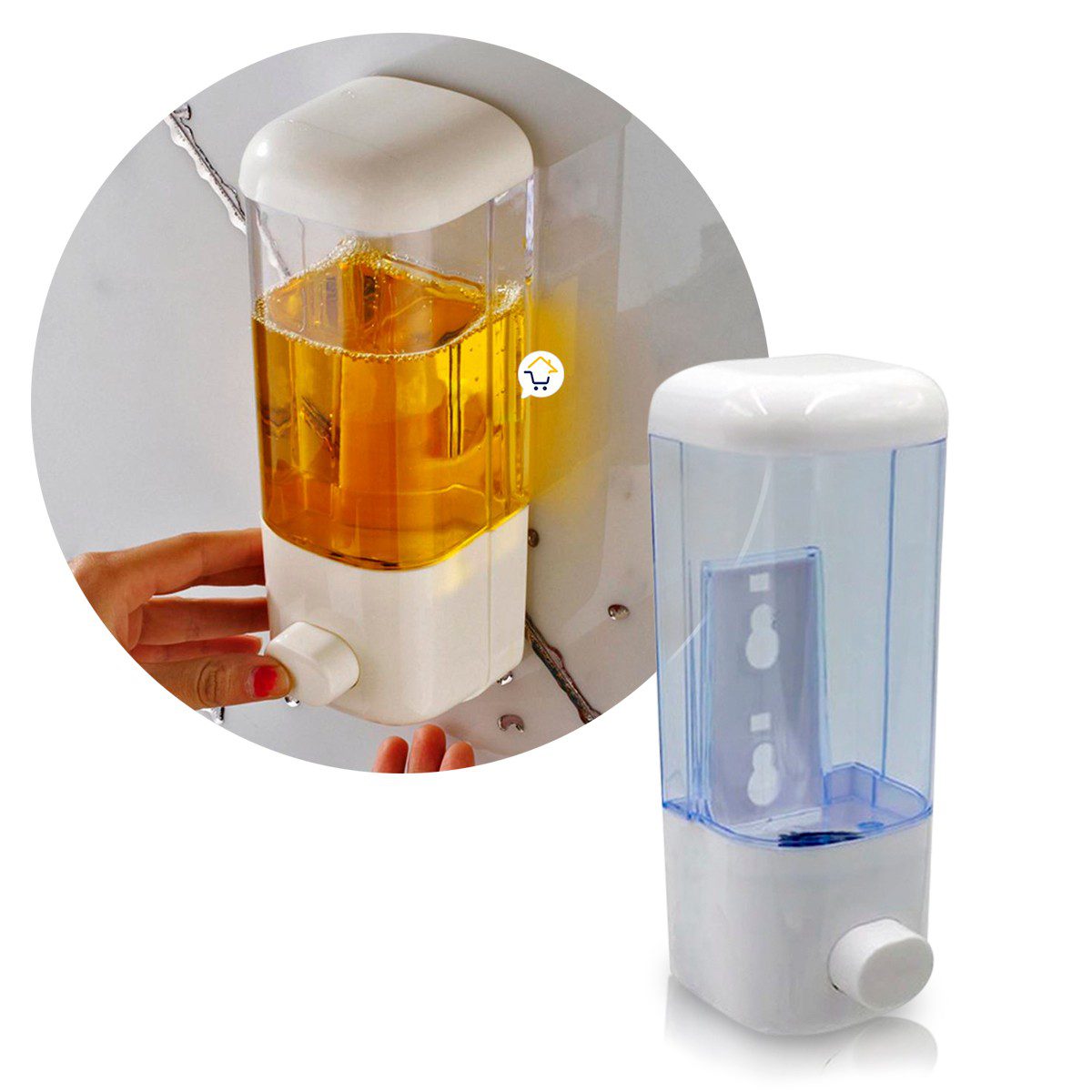 Picture of ATC Senitaryware- Soap Dispenser Shampoo Dispenser [380ml; White]