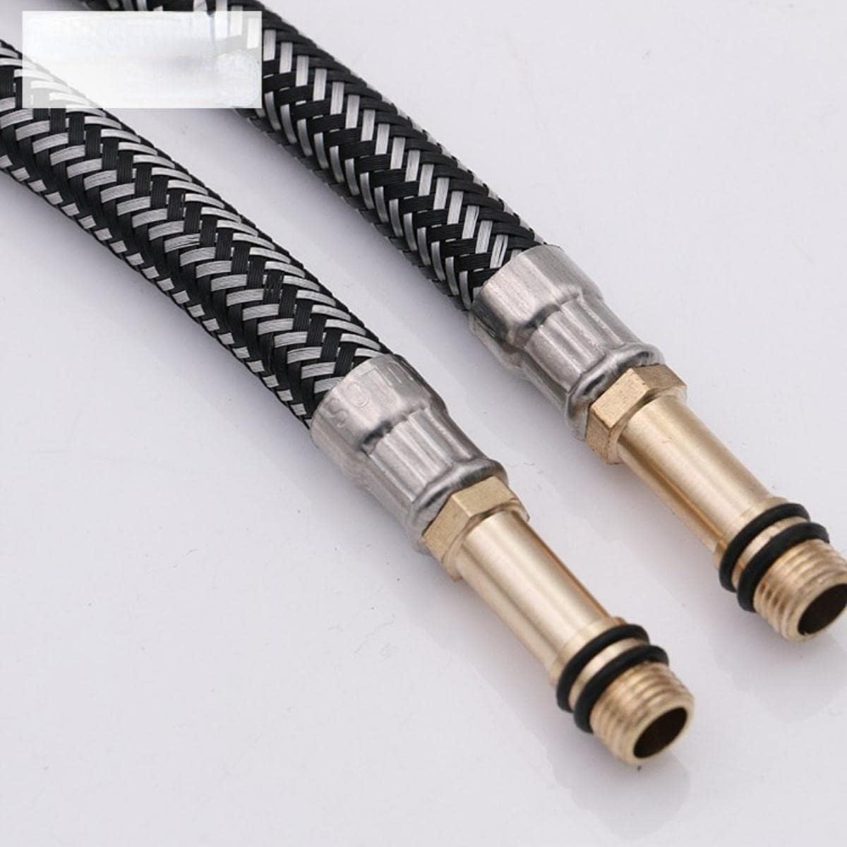 Picture of ATC Sanitaryware- 24" Stainless Steel 1/2" Basin Hot & Cold Mixer Connection Pipe - 2pcs
