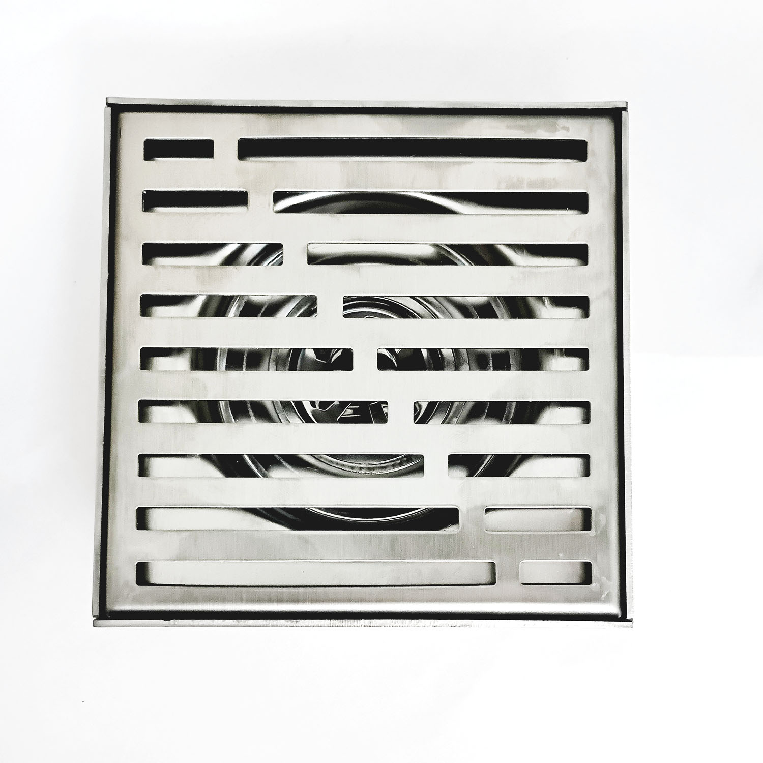 Picture of 5 Inch Floor Drain with Removable Stainless Steel Grid for Bathroom, Toilet & Kitchen