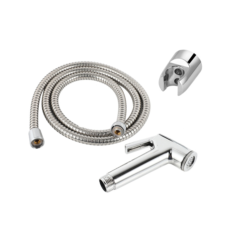 Picture of Raya Toilet Push Shower with 48 Inch SS Hose Pipe [Full Set]
