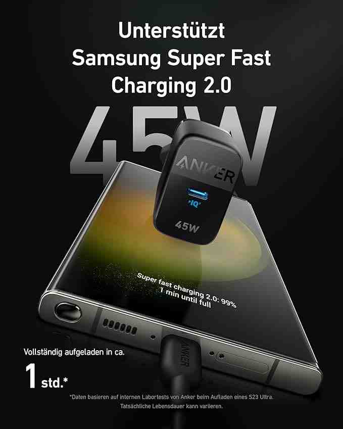 Picture of Anker 313 Ultra Fast 45W Charger