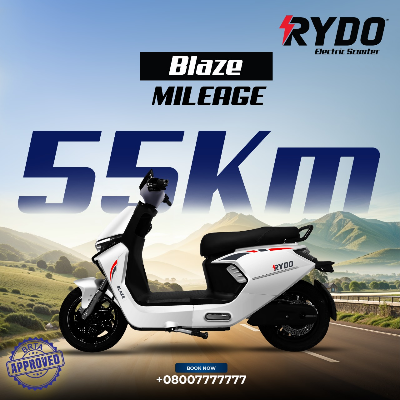 Picture of RYDO Blaze White Electric Scooter