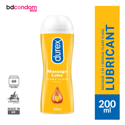 Buy Durex Play 2in1 Sensual Massage and Lubricant Gel for Men & Women - 200ml (UK)  at Best Price in Bangladesh