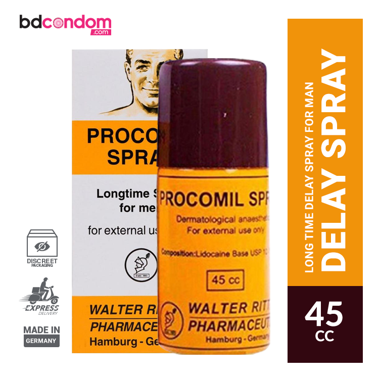 Buy Procomil Long Time Anti Premature Ejaculation Delay Spray for Men - 45cc (Original Germany) at Best Price in Bangladesh