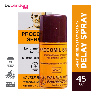 Buy Procomil Long Time Anti Premature Ejaculation Delay Spray for Men - 45cc (Original Germany) at Best Price in Bangladesh