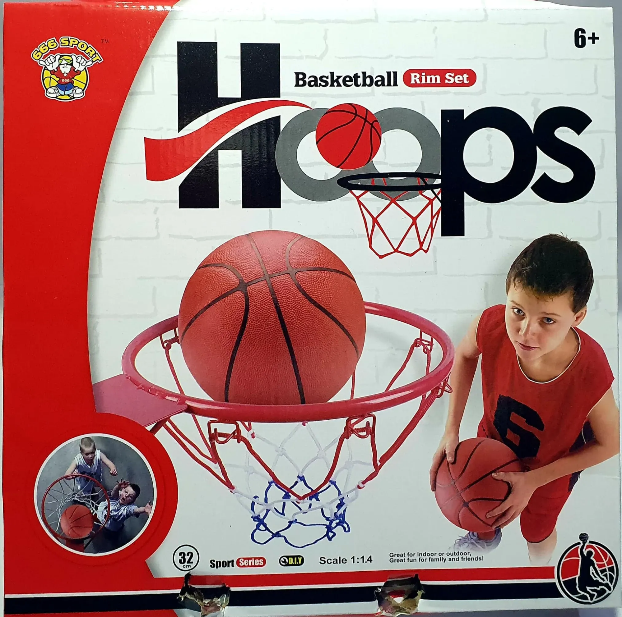 Picture of Door Basketball Hoop (15”x11.5”) Mini Wall Basketball Goal Backboard Rim Indoor Toys Set for Toddlers Kids Child Boys Girls Sport with Ball Pump Family Game Gift for Age 3 4 5 6 7 8 Year Old