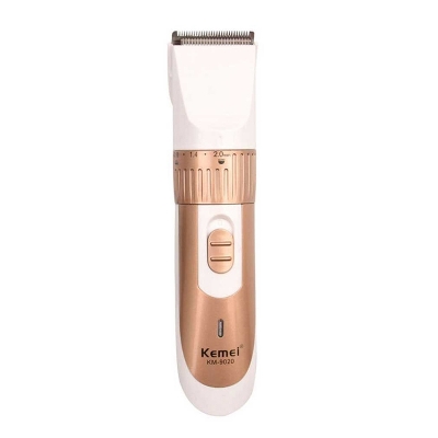 Picture of Kemei Rechargeable Hair Clipper and Trimmer Km 9020   Gold and White