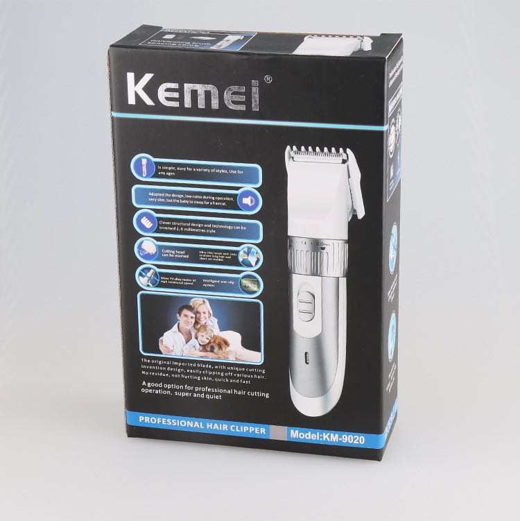 Picture of Kemei KM - 9020 Electric Rechargeable Hair Clipper Trimmer Kemei KM - 9020 Electric Rechargeable Hair Clipper Trimmer