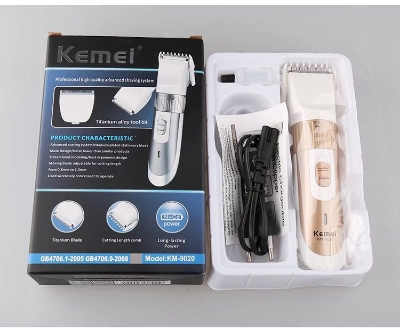 Picture of Kemei KM - 9020 Electric Rechargeable Hair Clipper Trimmer Kemei KM - 9020 Electric Rechargeable Hair Clipper Trimmer