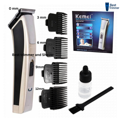 Picture of Kemei km 5017 Rechargeable Hair & Beard Clipper Trimmer for men