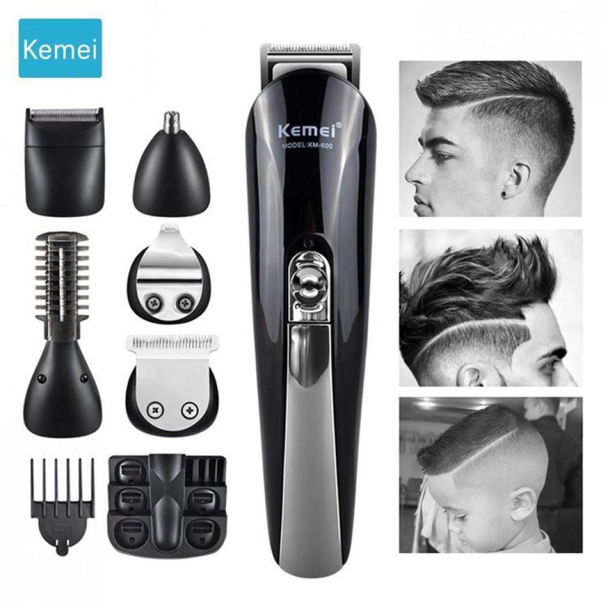 Picture of Kemei KM-600 Trimmer Combo - Black