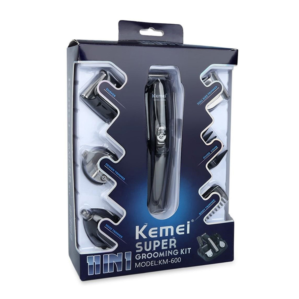 Picture of Kemei KM-600 Trimmer Combo - Black