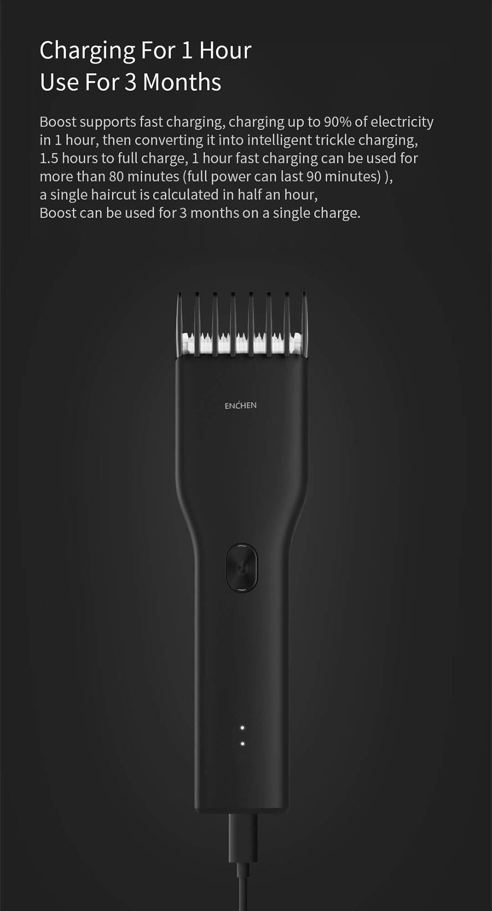 Picture of Xiaomi_MI ENHCEN Boost Electric Hair Clipper & Beard Trimmer