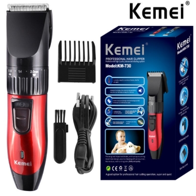 Picture of Kemei KM - 730 Electric Rechargeable Hair Clipper Trimmer