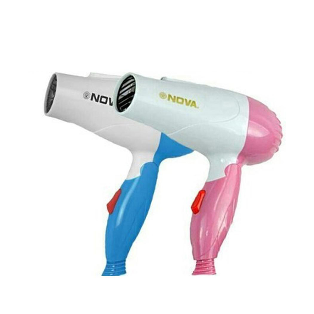 Picture of Nova New Nv-1290 Folding Hair Dryer Pink And White