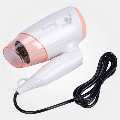 Picture of Kemey Km 3365 Professional Foldable Hot and Cool Hair Dryer 1800 watts