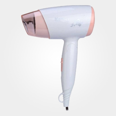 Picture of Kemey Km 3365 Professional Foldable Hot and Cool Hair Dryer 1800 watts