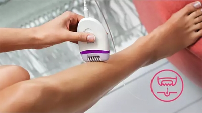 Picture of Philips BRE225/00 Satinelle Essential Corded Compact Epilator for Women