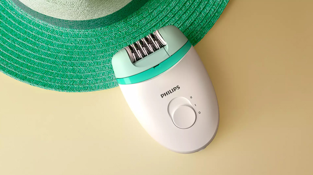 Picture of Philips BRE224/00 Satinelle Essential Corded Compact Epilator for Women