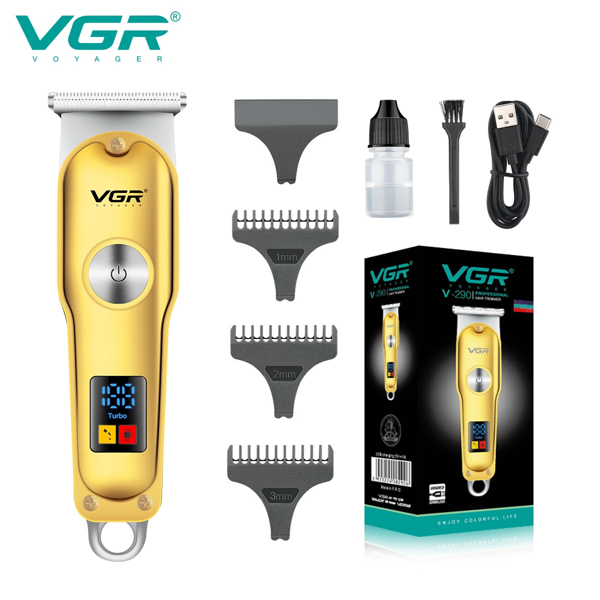 Picture of VGR V-290 Professional Hair Clipper Trimmer For Men