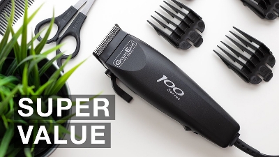 Picture of Wahl 79233-917 GroomEase 100 Series Corded Hair Clipper 10 Piece Kit for Men