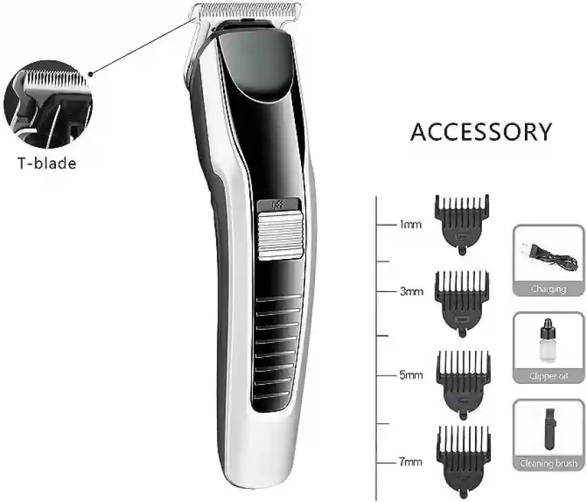 Picture of HTC AT-538 Hair And Beard Trimmer For Men - Trimmer