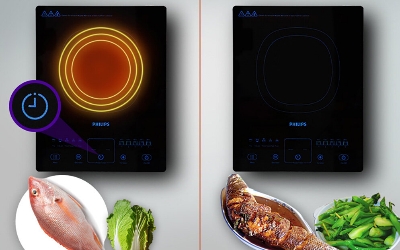 Picture of Philips HD4911/00 Induction Cooker Daily Collection