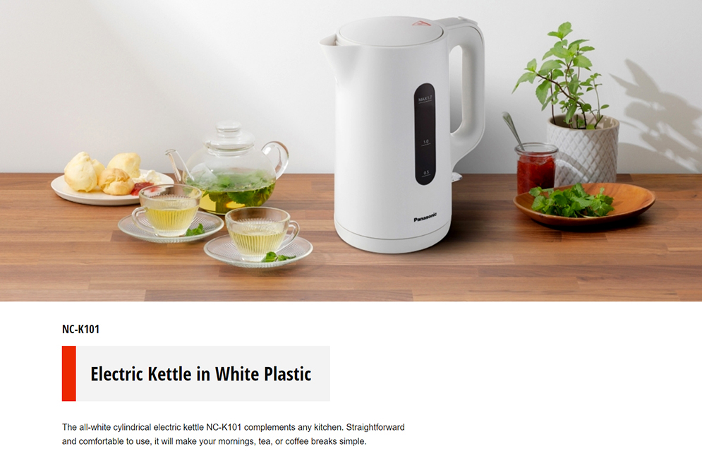 Picture of Panasonic NC-K101 Electric Jug Kettle | 1.7 Liter