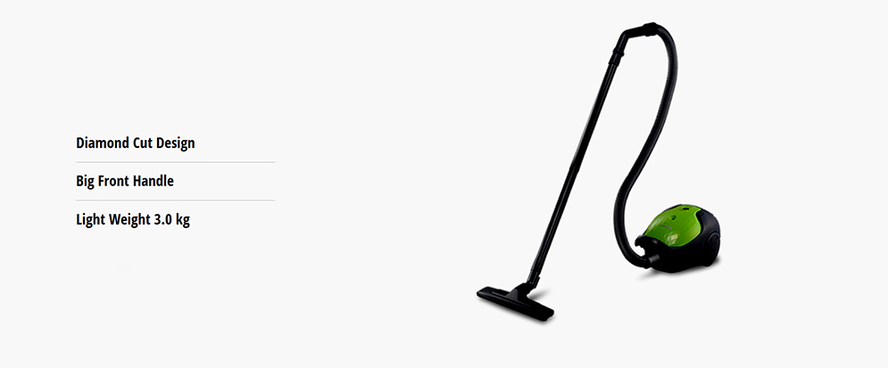 Picture of Panasonic MC-CG370 Light and Powerful Bagged Vacuum Cleaner