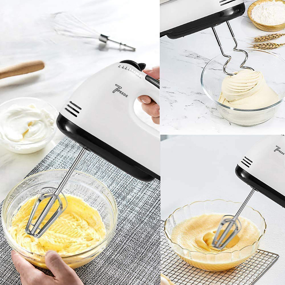 Picture of 180 W Scarlett - Electric Egg Beater and Dough Mixer for Cake Cream and Other Baking Item with 4 Stirrers