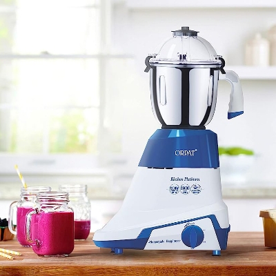 Picture of Portable Durable Household Orpat Kitchen Platinum 1200 - Watt Mixer Grinder & Blender for Home with powerful Motor
