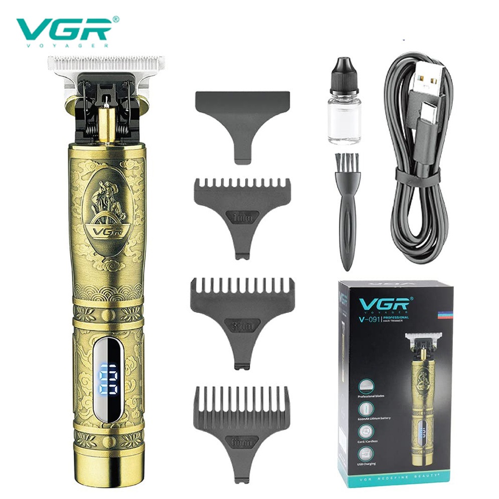 Picture of VGR V-091 Hair Clipper and Beard Trimmer with Digital Display for Men