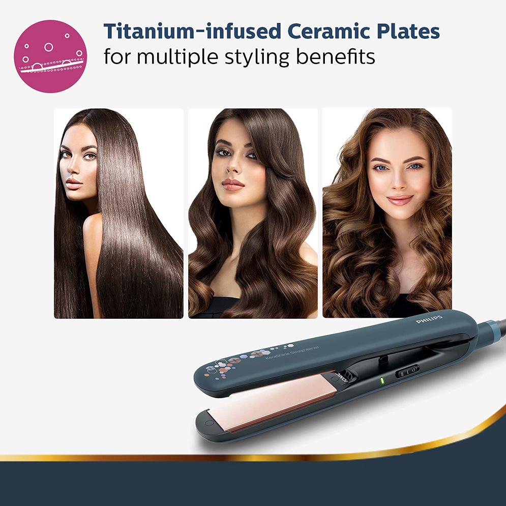 Picture of Philips BHS397/00 Instant Shine Hair Straightener for Women