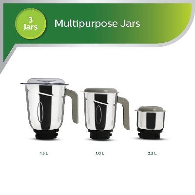 Picture of Philips HL7757/00 Daily Collection Mixer Grinder | 750 Watt