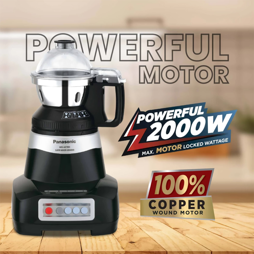 Picture of Panasonic MX-AE375 Monster 7-in-1 Super Mixer Grinder