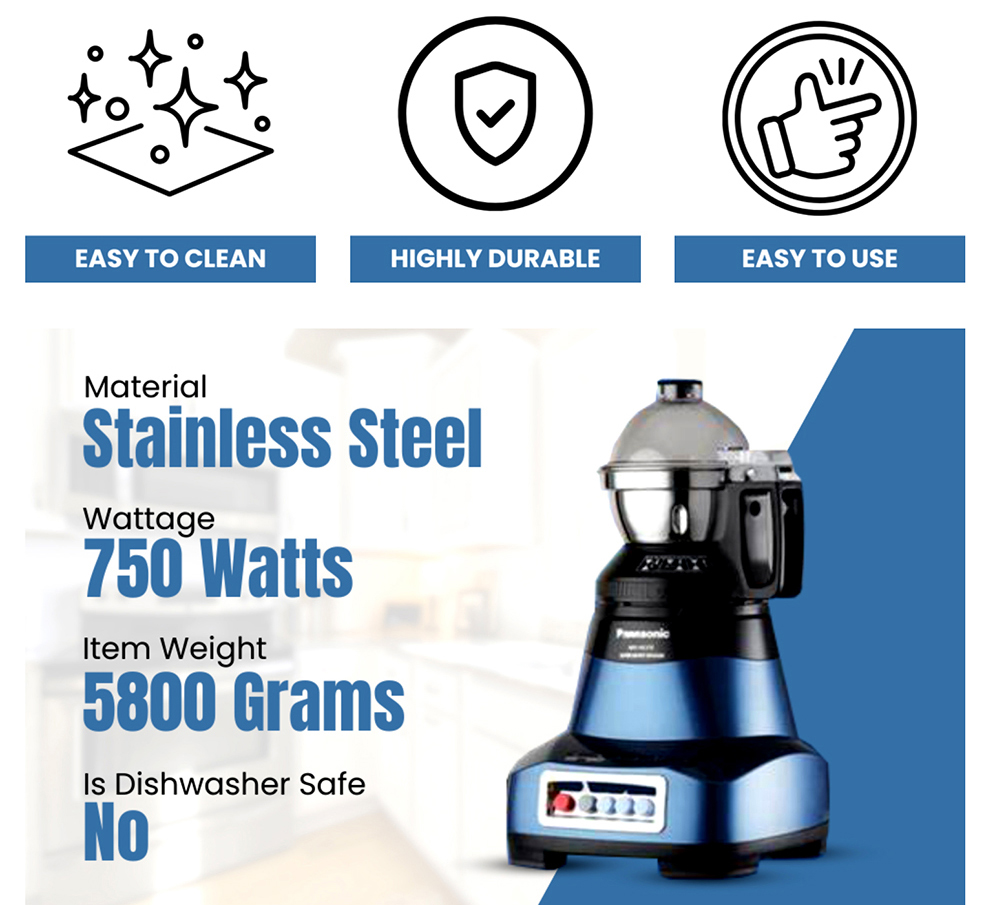 Picture of Panasonic MX-AE375 Monster 7-in-1 Super Mixer Grinder