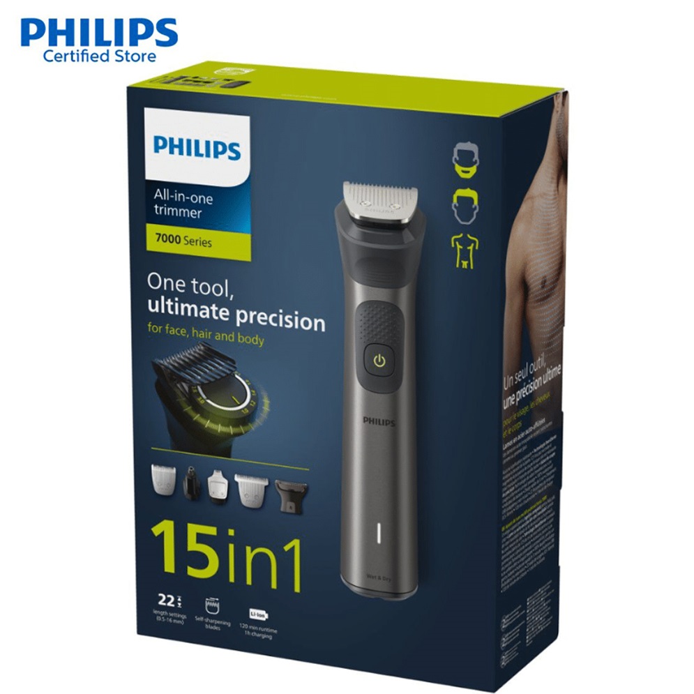 Picture of Philips MG7940/15 All-in-One Trimmer Series 7000 Face, Hair, and Body for Men