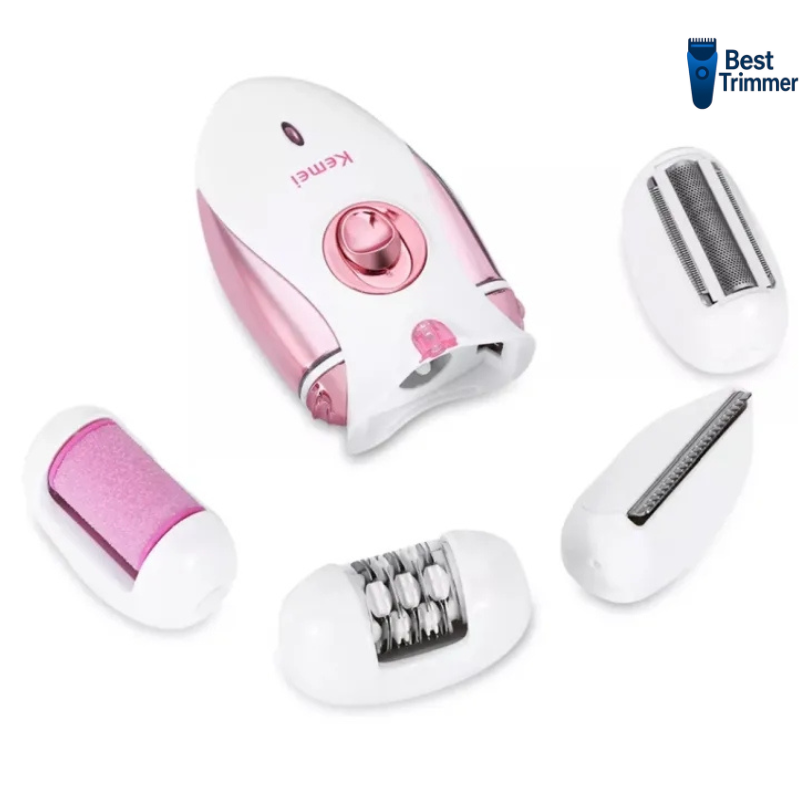 Picture of Kemei KM-2530 Epilator, Lady Shaver, & FootCare 4 in 1 Beauty Tools for Women
