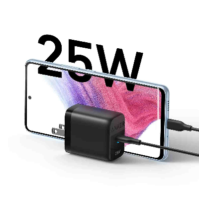 Picture of Anker Compact USB-C 25W Fast PD Wall Charger for Iphone, Samsung & Others