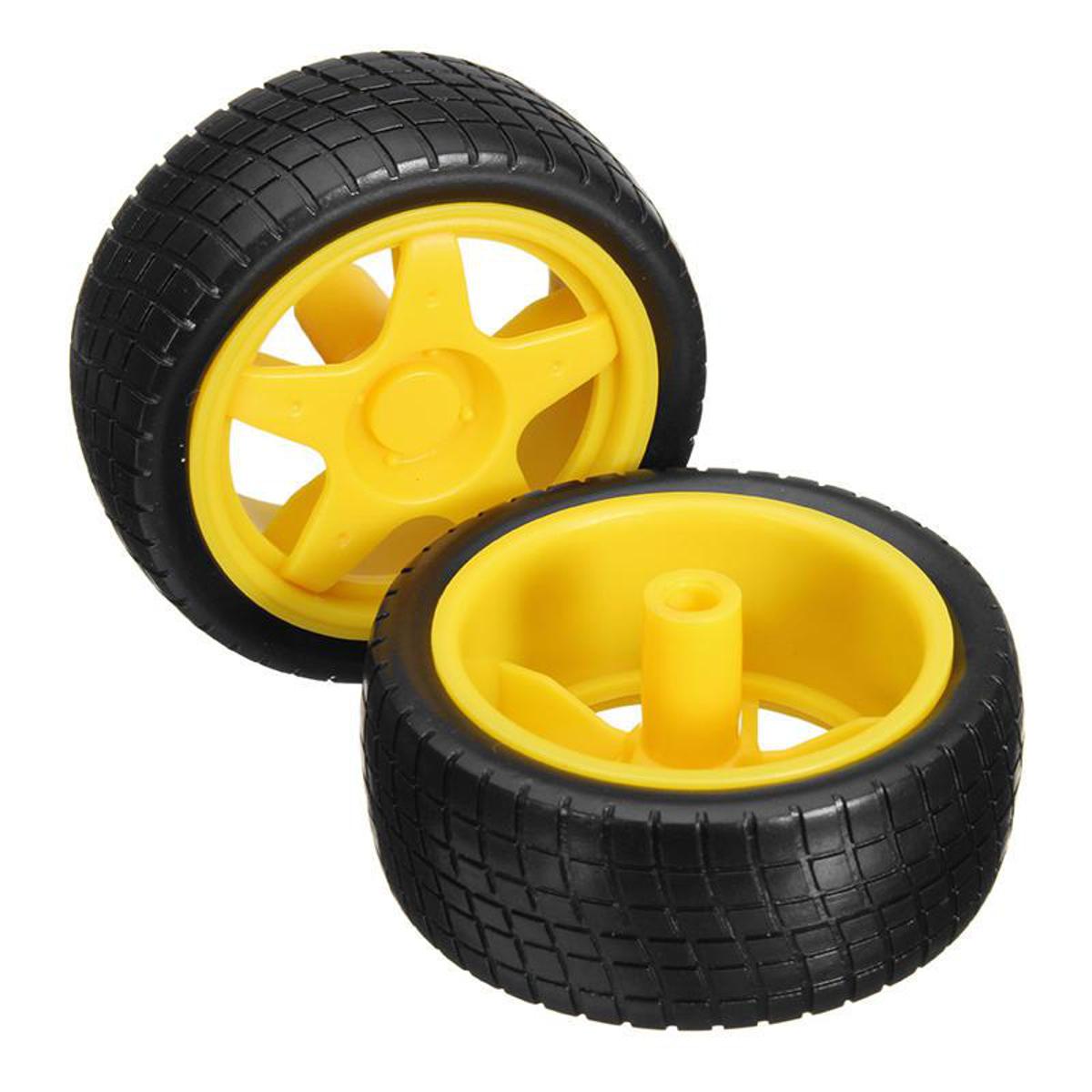 Picture of Robotic Tire Wheel Motor Wheels Smart Car Chassis Robot Remote Control Car Wheels For Arduino DIY Kit Picture of Robotic Tire Wheel Motor Wheels Smart Car Chassis Robot Remote Control Car Wheels For Arduino DIY Kit