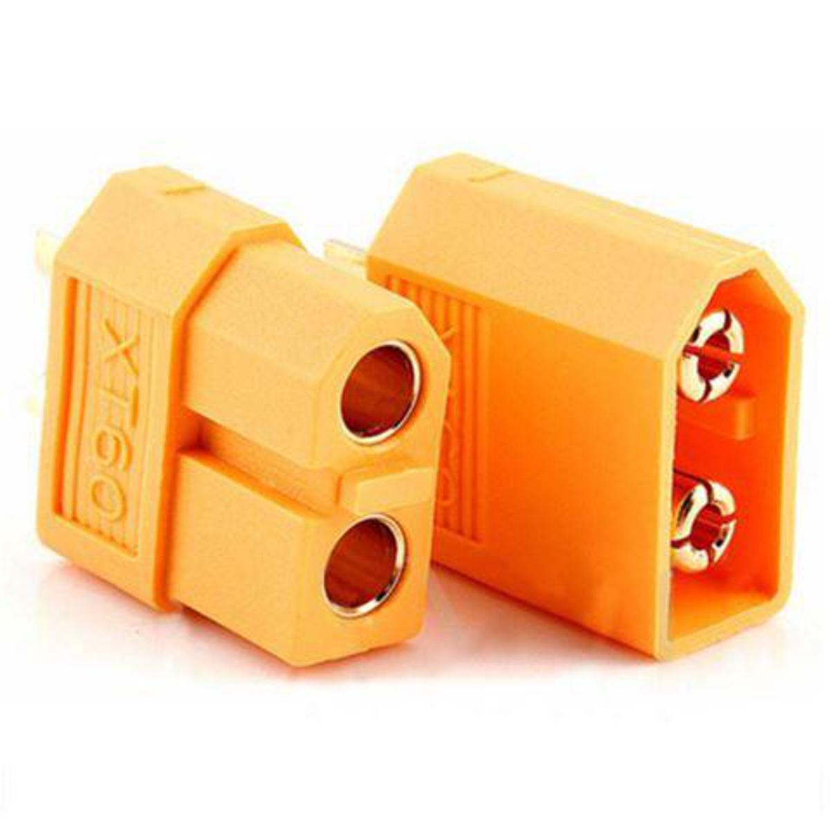 Picture of XT60 500V 30A Male & Female Connectors Plug Sockets Picture of XT60 500V 30A Male & Female Connectors Plug Sockets
