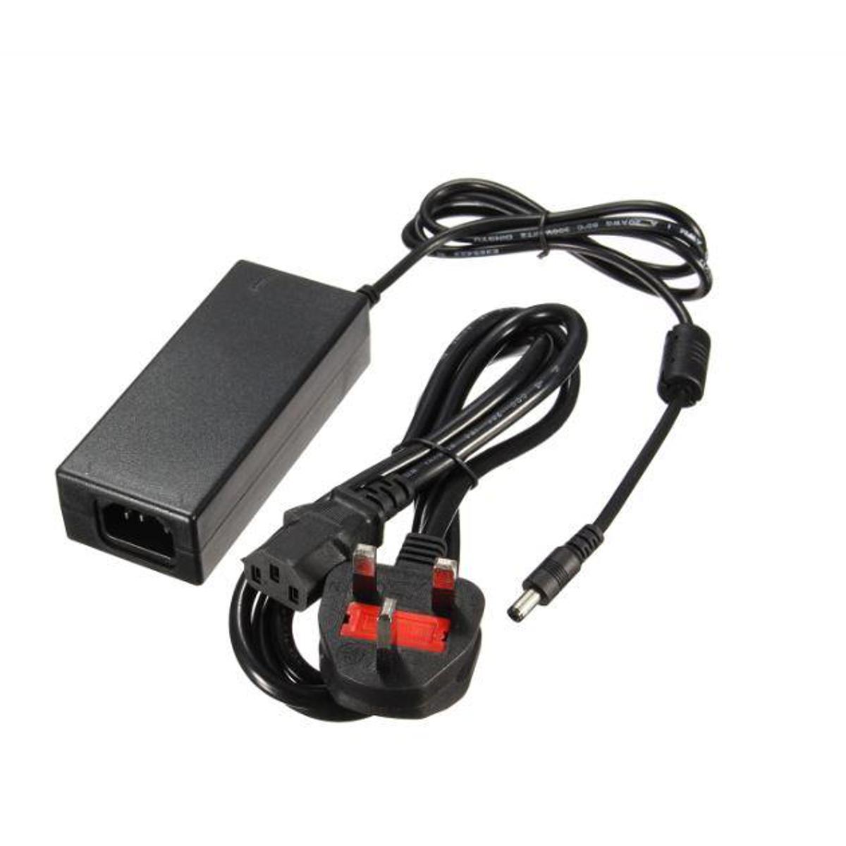 Picture of 12V 5A Power Supply Power Adapter 100-240V AC- Black Picture of 12V 5A Power Supply Power Adapter 100-240V AC- Black