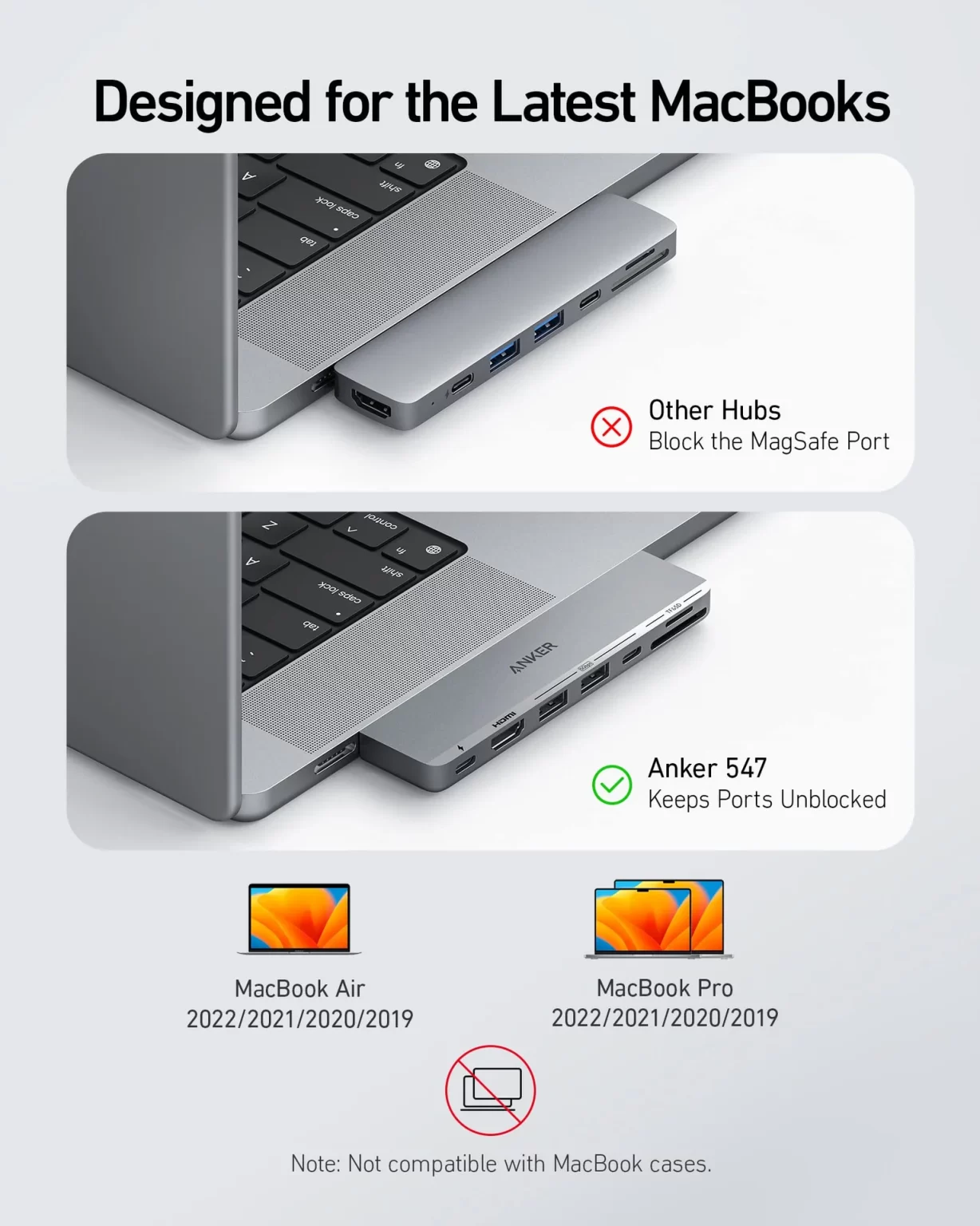 Picture of Anker 547 USB-C Hub (7-in-2, for MacBook)