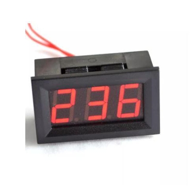 Picture of Digital AC Volt Panel Meter 75~500V LED Red Display Voltage Monitor