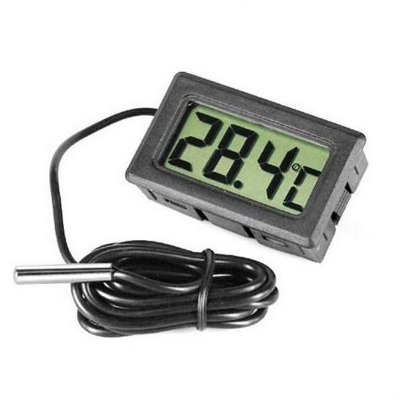 Picture of Digital Temperature Meter- Black Picture of Digital Temperature Meter- Black